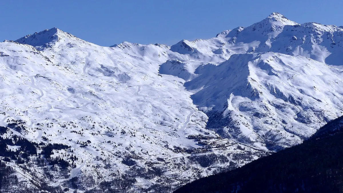 Valmeinier — vue de la commune