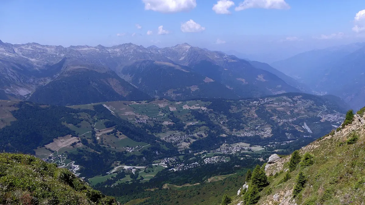Valmorel — vue de la commune