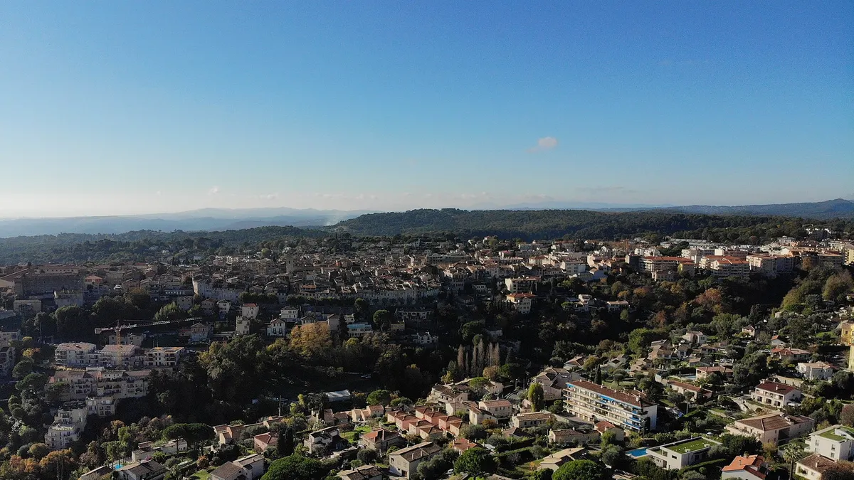 Vence — vue de la commune